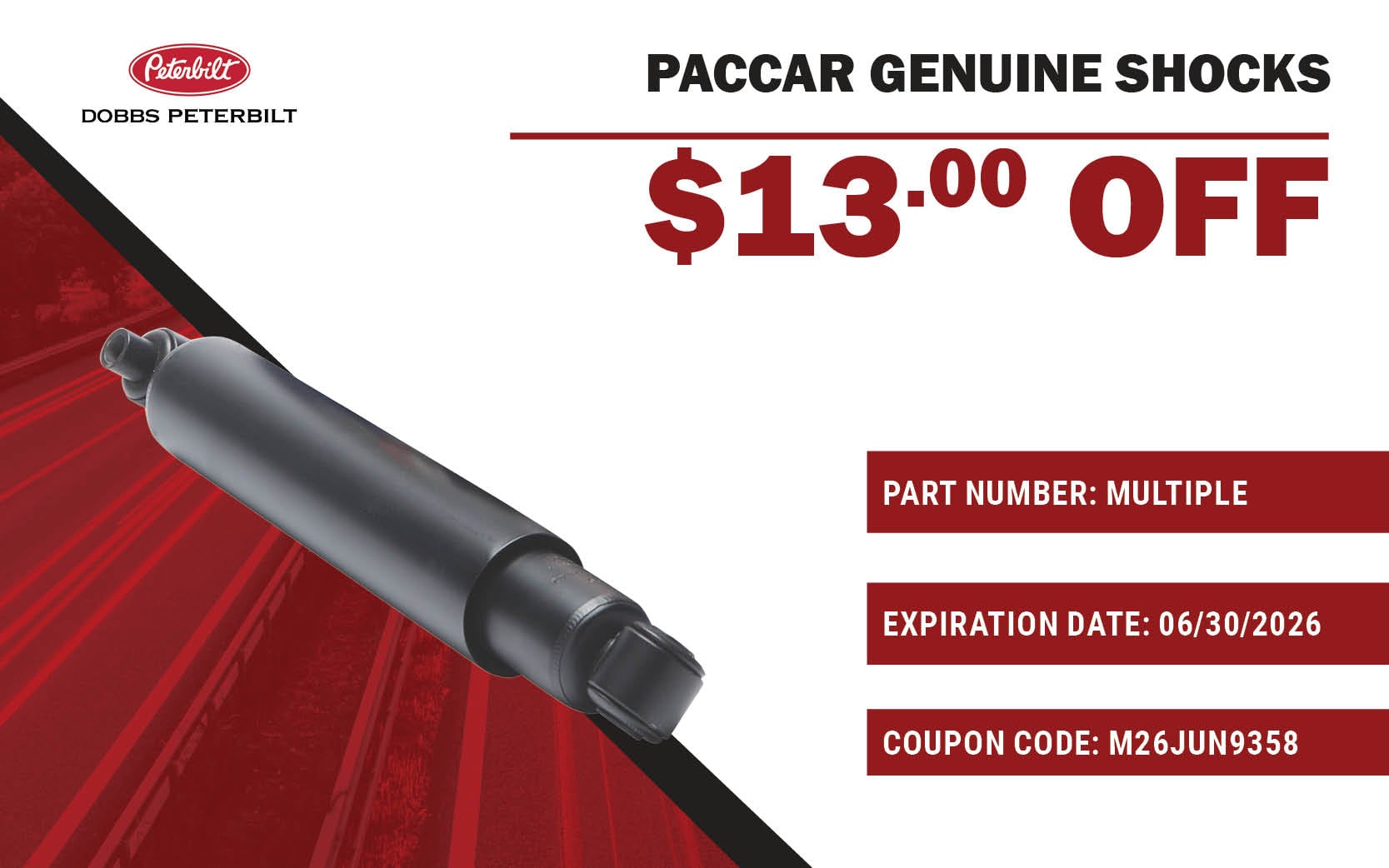 Paccar Genuine Shocks